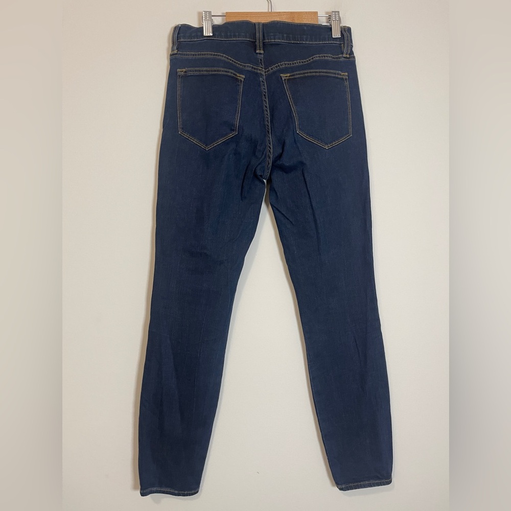J. Crew Womens Jeans Size 28 Blue Toothpick Dark Wash Denim - Picture 4 of 8
